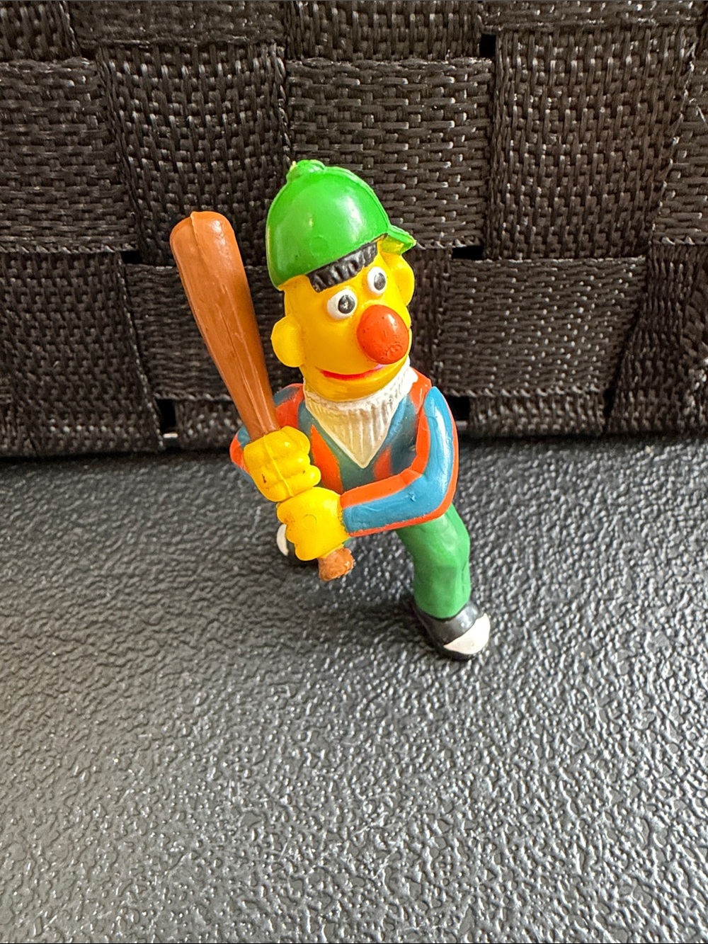 Sesame Street Bert baseball figurine applause Muppets INC